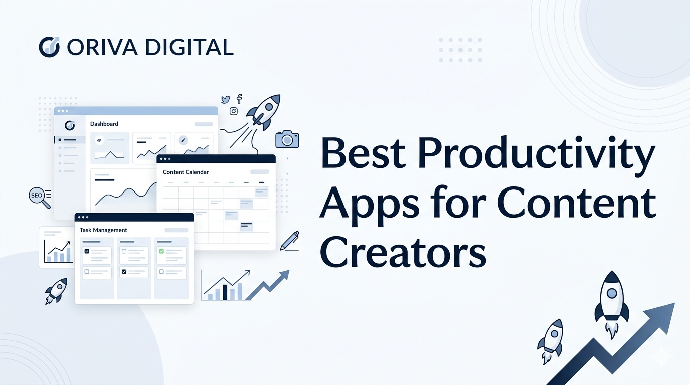 Best Productivity Apps for Content Creators to Plan, Organize, and Manage Work Efficiently